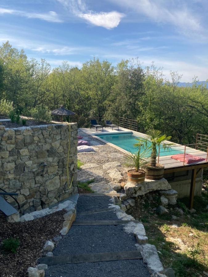 Gites Des Falaises De La Beaume Labeaume Exterior foto